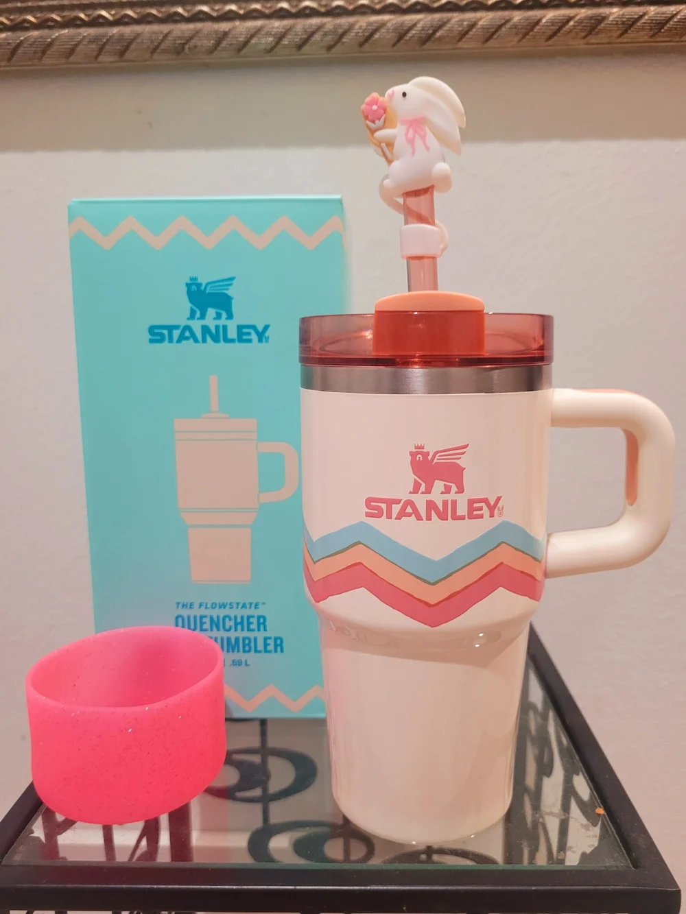 💕 Stanley 20oz Spring Quencher Tumbler with Accessories - Picture 5 of 10